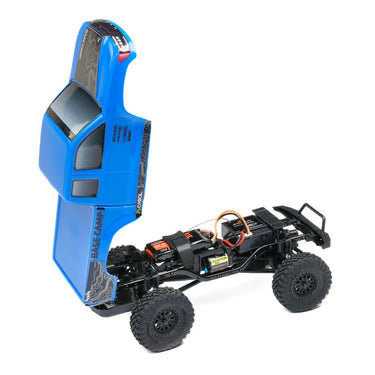 Axial 1/24 SCX24 Base Camp Rock Crawler RTR (Blue) 1219T2